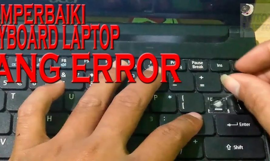 Cara Mudah Mengatasi Keyboard Laptop Yang Sulit Ditekan